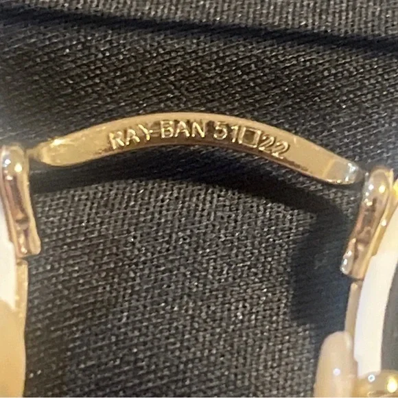 RAY BAN RB3647-N 51[]22 145 BLUE MIRROR BROWN GRADIENT ROUND AVIATOR SUNGLASSES - Picture 7 of 9